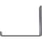 Ekena Millwork Steel Hanging Shelf Bracket, Hammered Light Blue 2"W x 8"D x 6"H BKTM02X08X06HSHLB - alternate 9